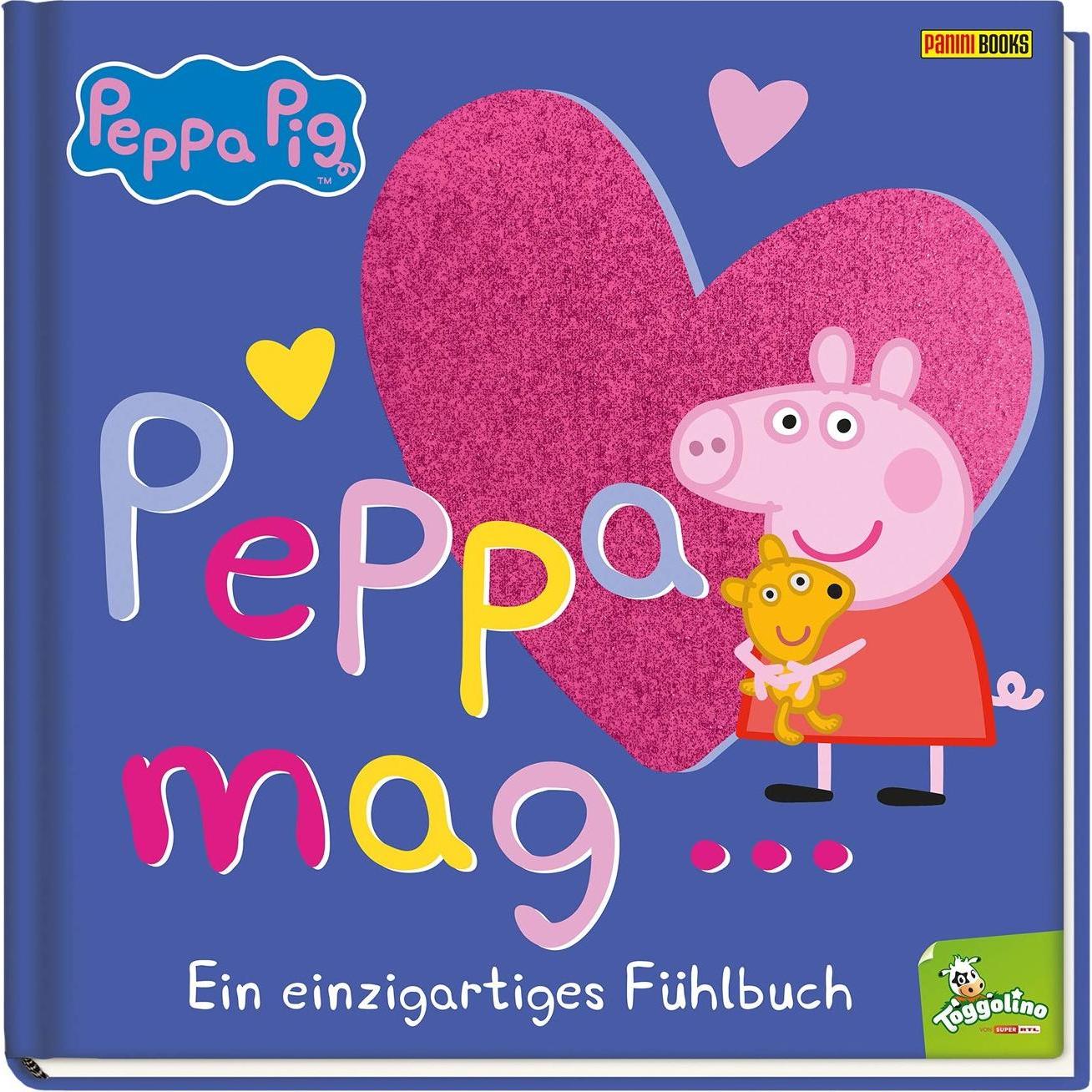 Thumbnail - Panini, Babybücher, Peppa Pig: Peppa mag… - Ein einzigartiges Fühlbuch (Deutsch)