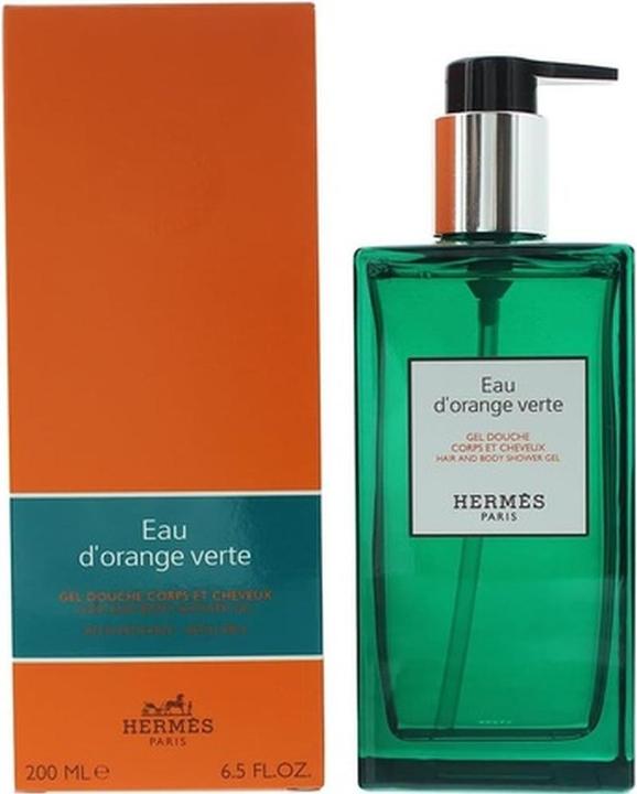 Actual product image Hermès Eau dorange verte, for body hair (200 ml)