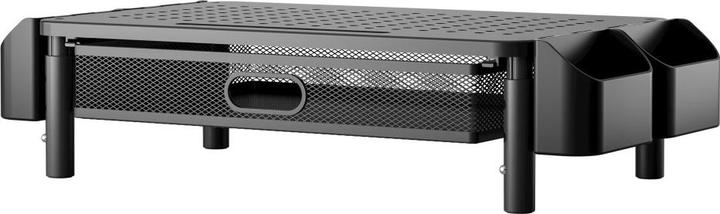 Produktbild Techly Ergonomischer Monitorständer mit Schublade 3-fach höhenverstellbarer Hersteller: (ICA-MS-114)