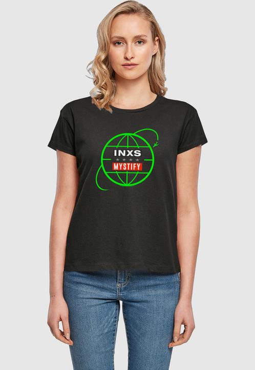 Produktbild Merchcode Ladies INXS - Mystify Globe Art Box Tee - 181643 (4XL)