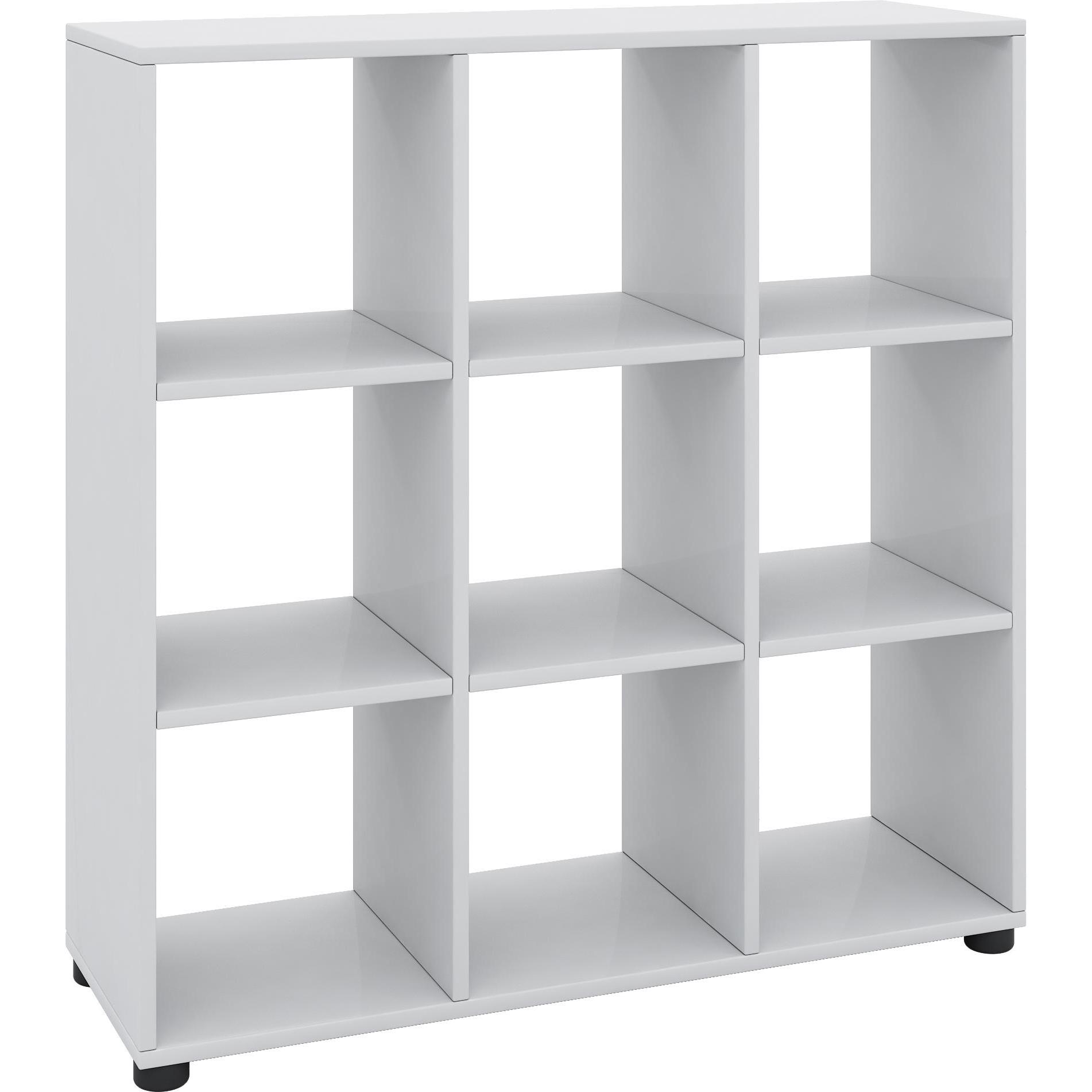 Thumbnail - VCM, Regal, Holz Raumteiler Stand Regal Benas 3x3 (90 x 30 x 30 cm)