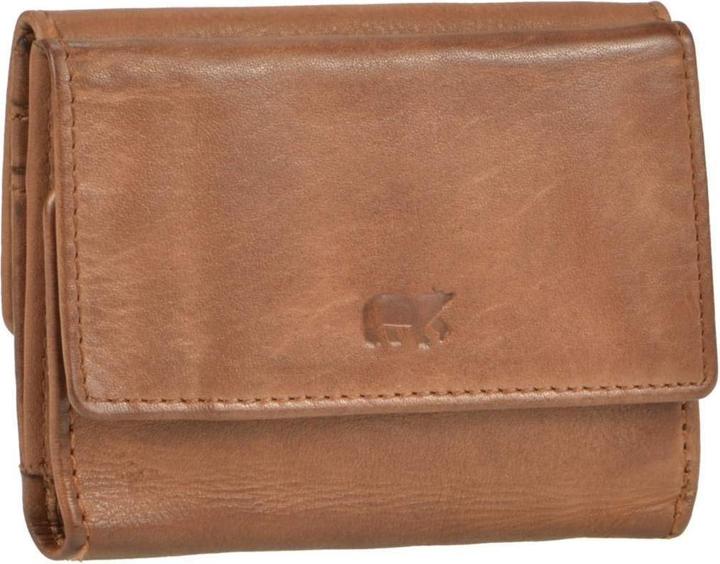 Actual product image Bear Design Jolie Cognac Leather Wallet