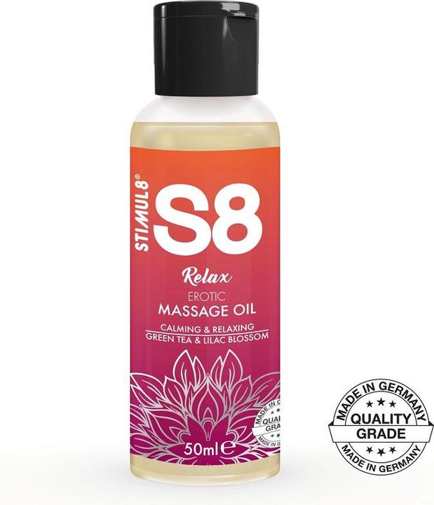 Actual product image Stimul8 S8 Massage Oil 50ml (50 ml)