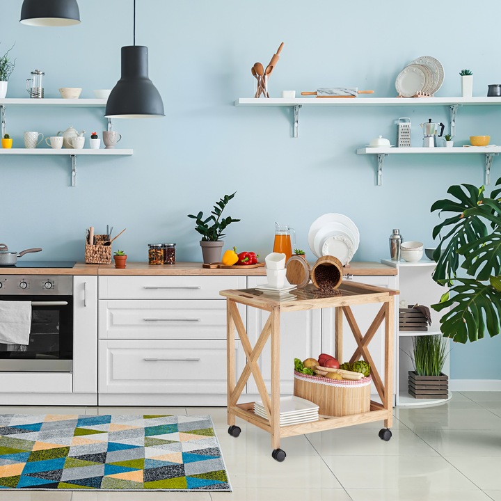 Image du produit Relaxdays Chariot de cuisine