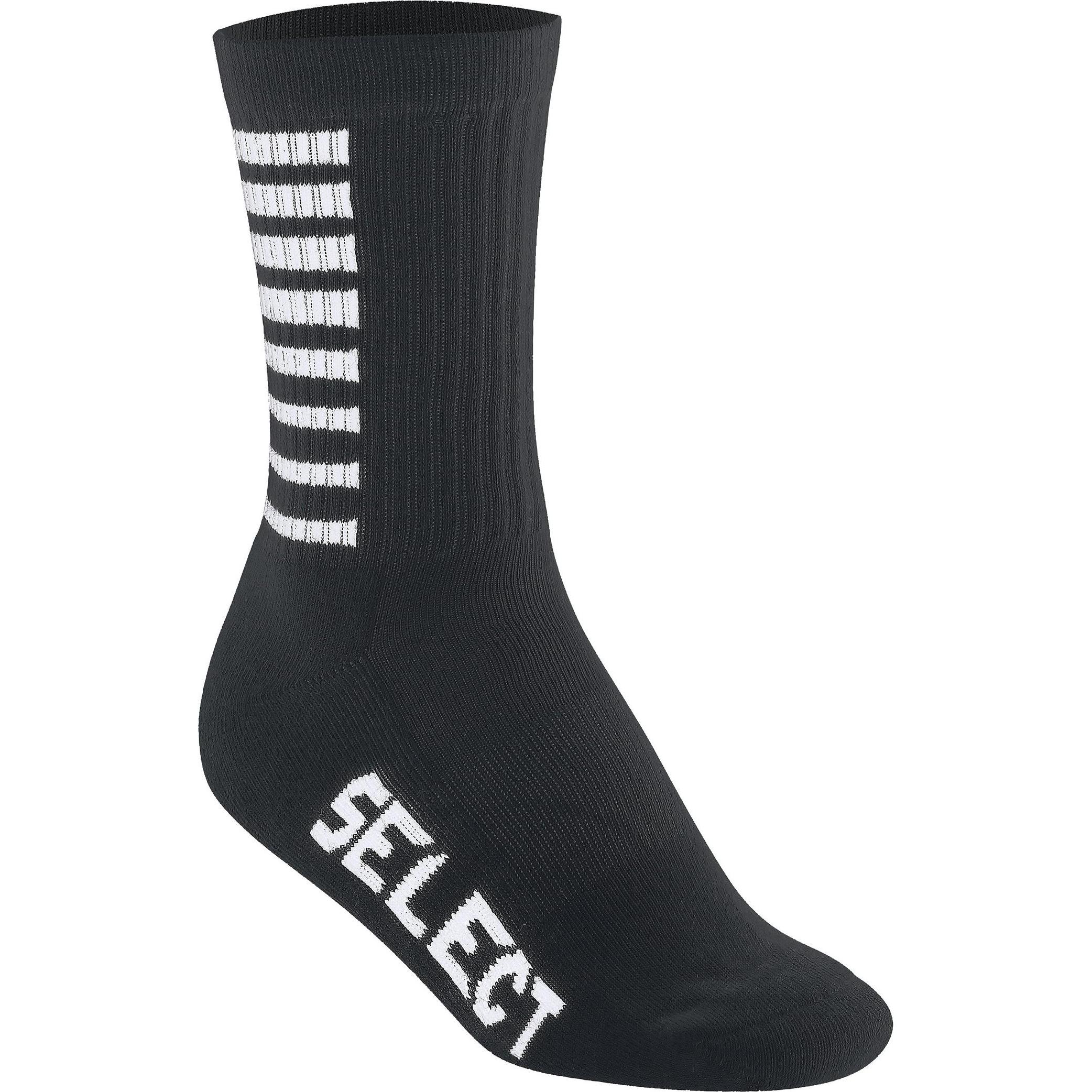 Select, Damen, Sportsocken, socken basic (43, 45), Weiss, Schwarz