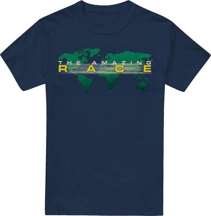 Actual product image The Amazing Race Mens Around the World T-Shirt (XXL)