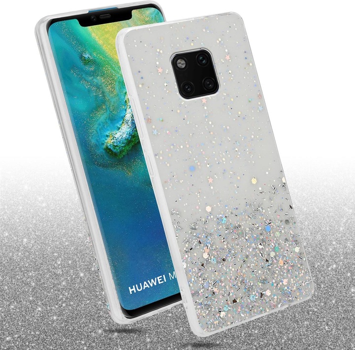 Actual product image Cadorabo TPU cover sparkling glitter (Mate 20 Pro)