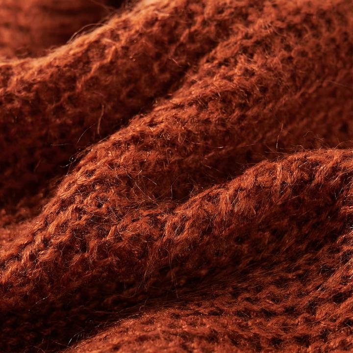 Produktbild VidaXL Kinder-Pulloverweste Gestrickt Cognac 92,Material: 67 (92)