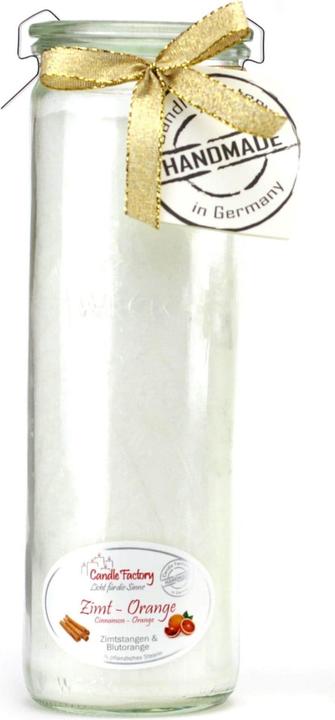 Actual product image Candle Factory Scented Candle Cinnamon and Orange Big Jumbo