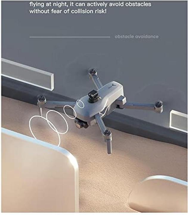 Produktbild Luxwallet EvoFly Dodge - 45Km/h - 4K GPS Drone - 4KM - Obstakel Ontwijken - 5Ghz WiFi - Gimbal 3-as Camera - M