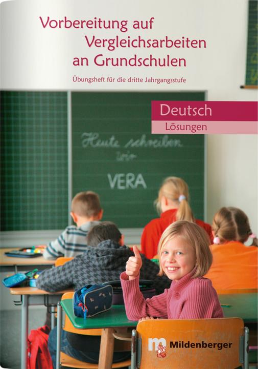 Produktbild Vorbereitung auf Vergleichsarbeiten an Grundschulen Deutsch (Deutsch, 2018)
