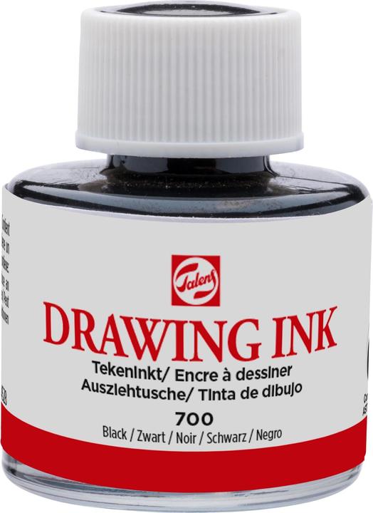 Produktbild Talens Tusche Zeichentusche 11 ml Schwarz (1 Stück, Schwarz)
