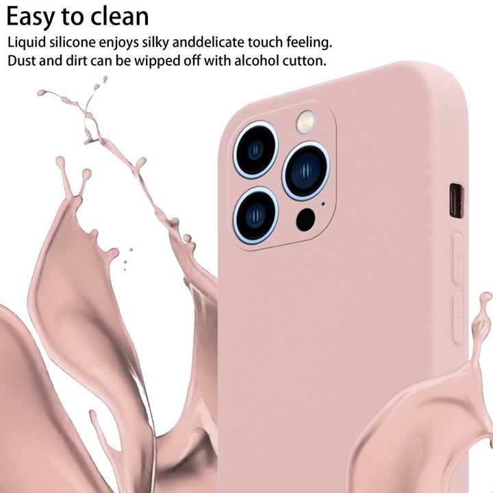 Produktbild Cadorabo TPU Cover Handy Kette Liquid (Apple iPhone 13 Pro Max)