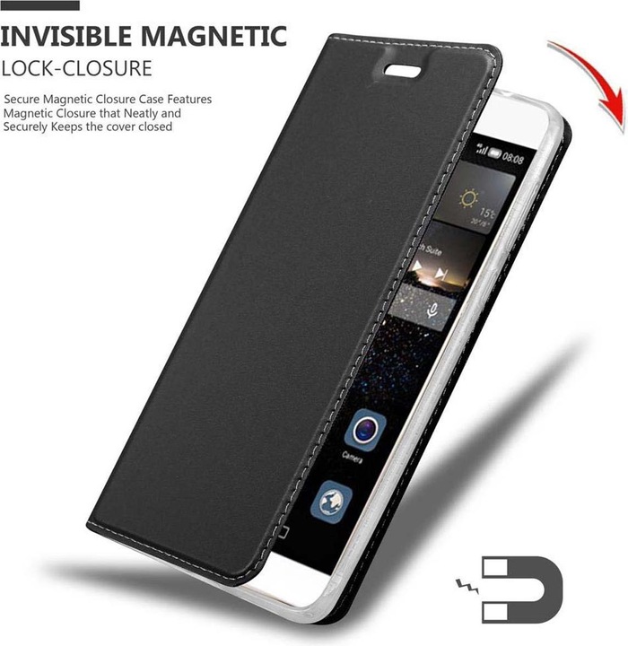 Produktbild Cadorabo Book Classy Style Cover (Huawei P8)