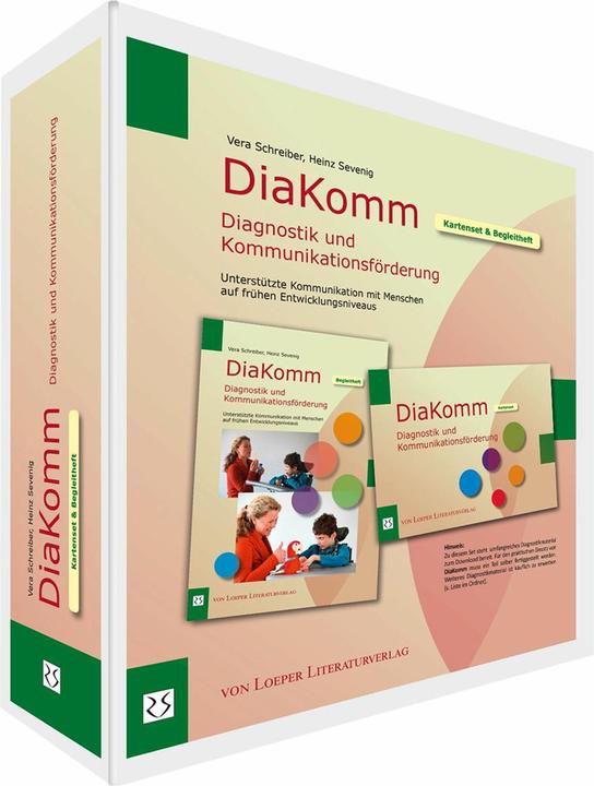 Produktbild DiaKomm Diagnostik und Kommunikationsförderung (Deutsch, Heinz Sevenig, Vera Schreiber, 2017)