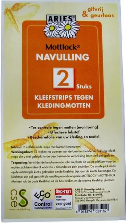 Produktbild Aries Mottlock Kleidermottenbox - Ersatzset 2St