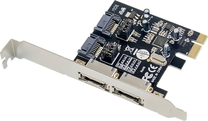 Actual product image Conceptronic 2 x eSATA, 2 x SATA PCI