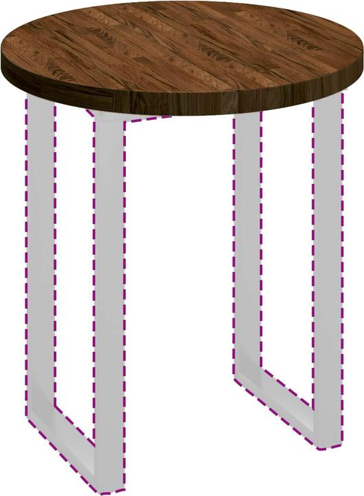 Produktbild vidaXL Moderne Möbel (70 x 70 x 4 cm)