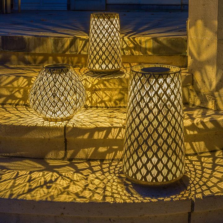 Immagine prodotto STT Lanterna solare Antic Emilia, Ø 20 cm, blu navy