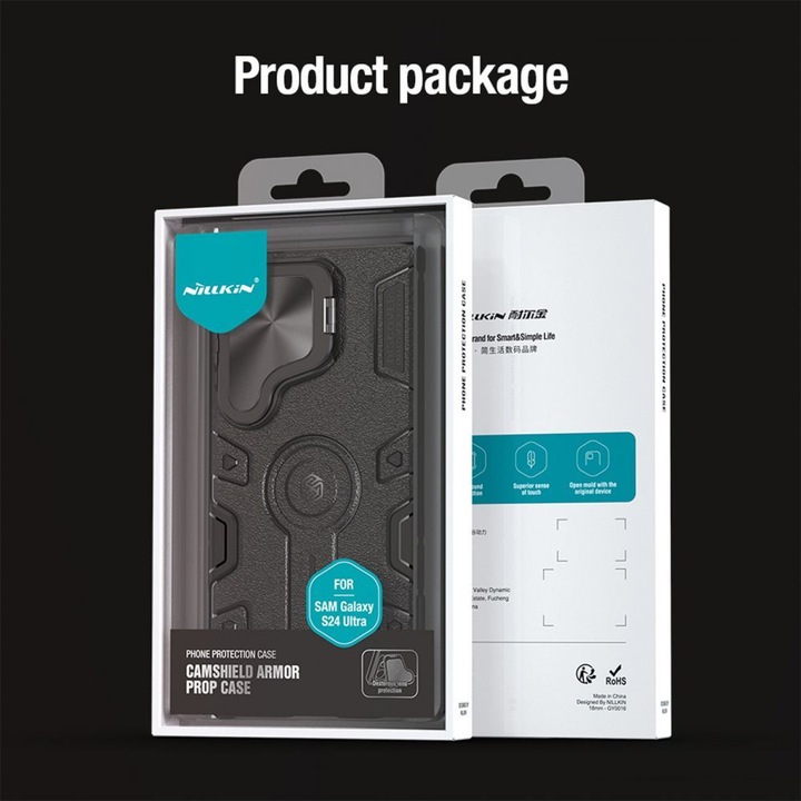 Actual product image Nillkin CamShield Armor Prop Series Hardcase Cover (Samsung Galaxy S24 Ultra)
