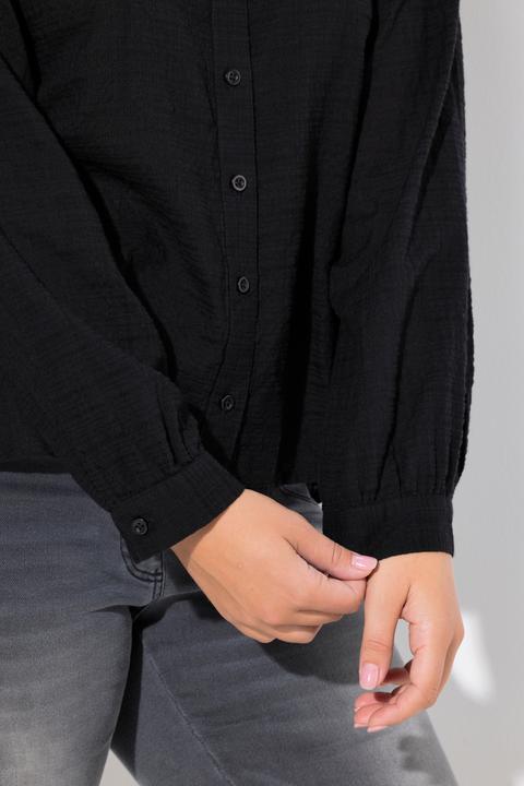 Produktbild Ulla Popken Hemdbluse, Oversized, Hemdkragen, Langarm (46, 48)