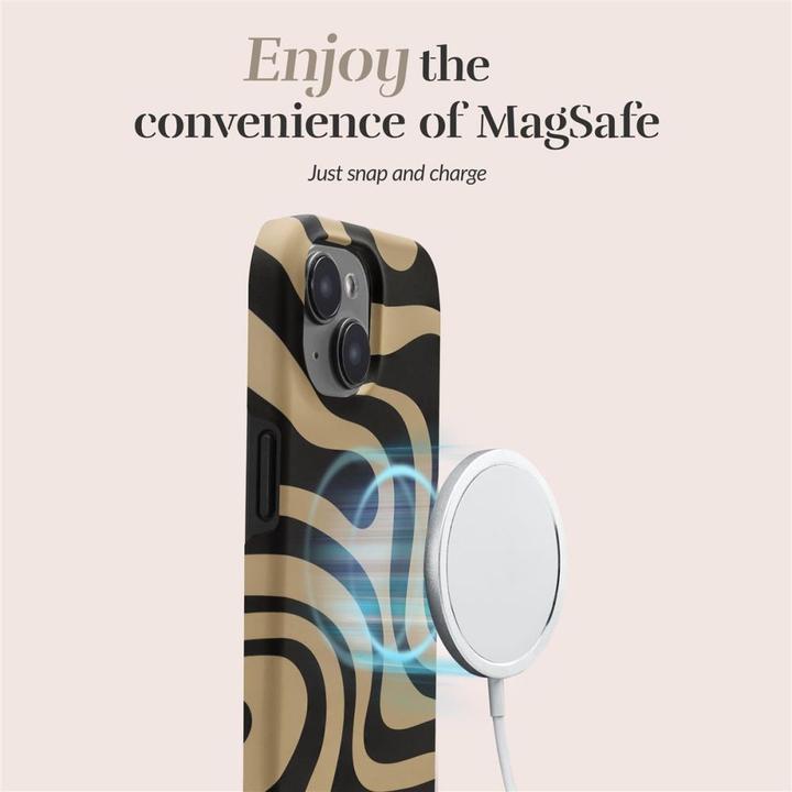 Immagine prodotto Mio Back panel cover Swirl Magsafe Compatible for iPhone 16 (Apple iPhone 16)