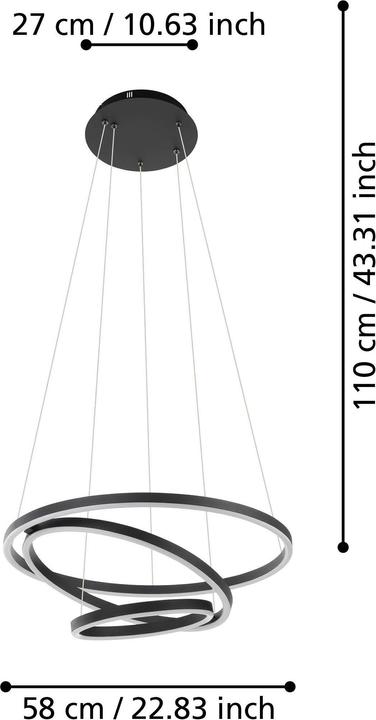 Actual product image EGLO Lobinero-Z (6000 lm)