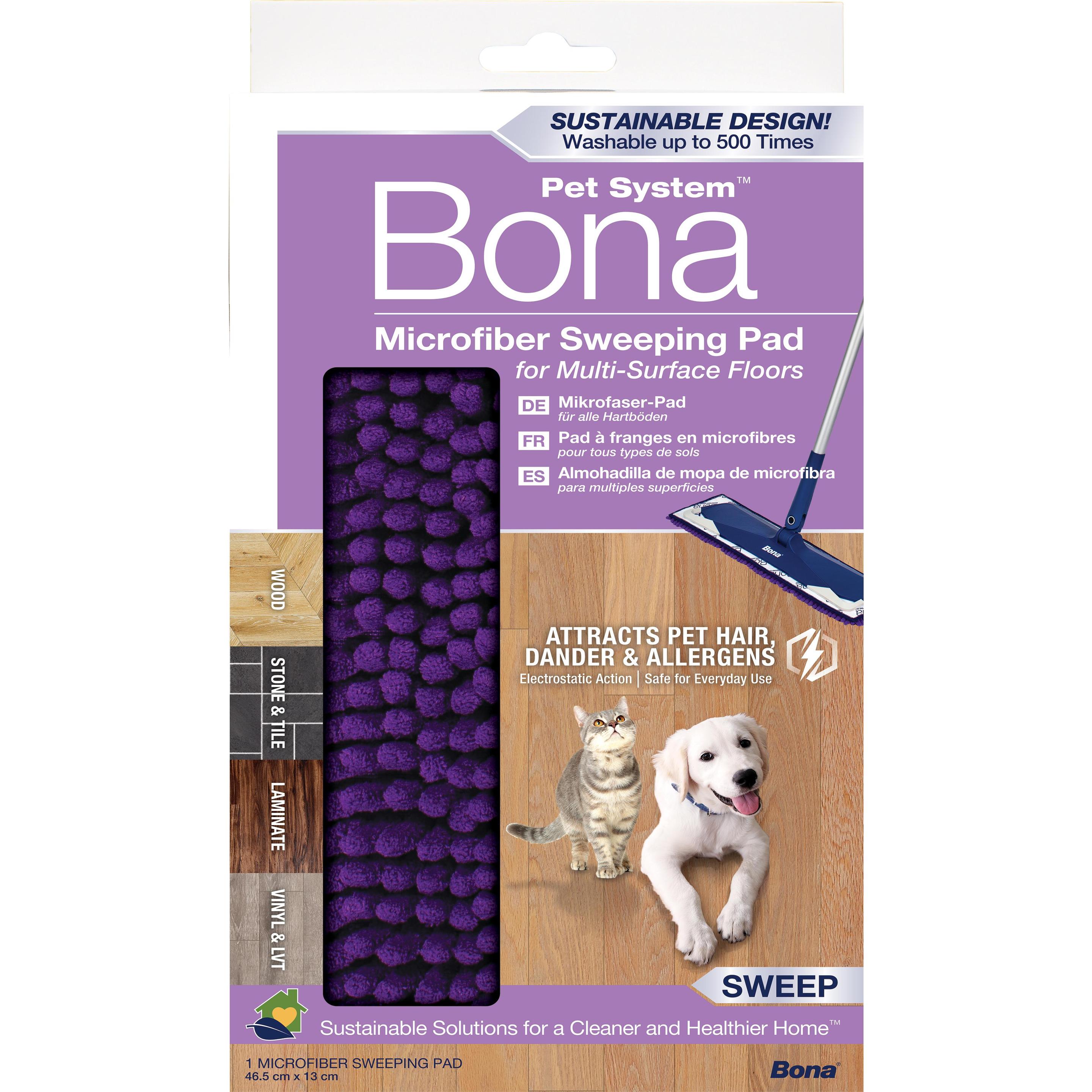 Bona PET Do Zamiatania fioletowy, Utensili pulizia, Viola, Bianco