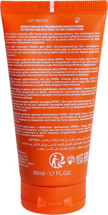 Actual product image Blurring Teinte Sun Protection Factor 50 + (SPF 50+, 50 ml)