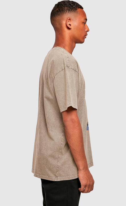 Produktbild Merchcode Powerslave - Japanese Flyer Acid Washed Oversize Tee - 190101 (S)