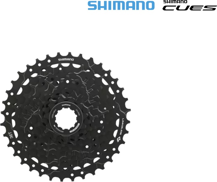 Actual product image Shimano Cues CS-LG400-9 (9-speed, 11-41)