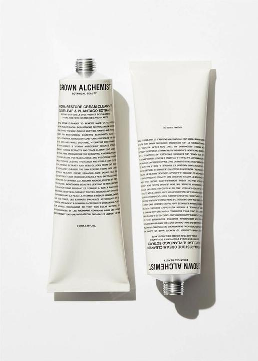 Produktbild Grown Alchemist Hydra-Restore Olive Leaf & Plantago Extract (Reinigungstücher Gesicht, 100 ml)