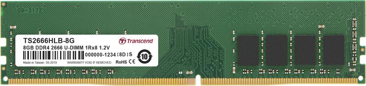 Transcend DDR4 8 GB (1 x 8GB, 2666 MHz, DDR4-RAM, DIMM)