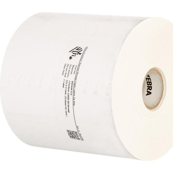Thumbnail - Zebra, Thermopapierrolle, Z-Perform 1000D - Unbeschichtet - 80 Mikron - Rolle (7,98 cm x 11,28 m)