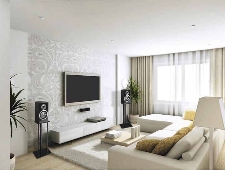 Actual product image Hama Speaker stands for heavy speakers (1 pcs., Wall installation, Not movable)