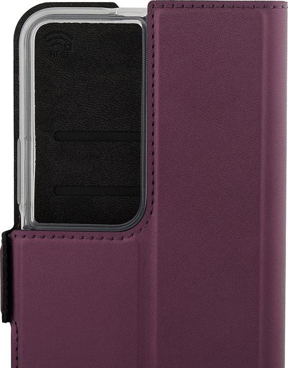 Actual product image Wave BookCase -suojakuori, Honor X7b, Smoky Sangria (Honor X7)
