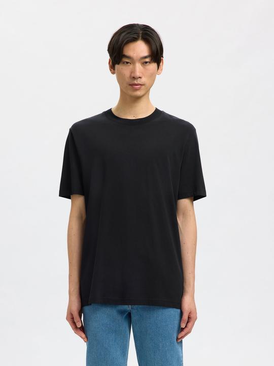 Immagine prodotto Selected Homme T-shirt in cotone biologico con collo alto (XL)