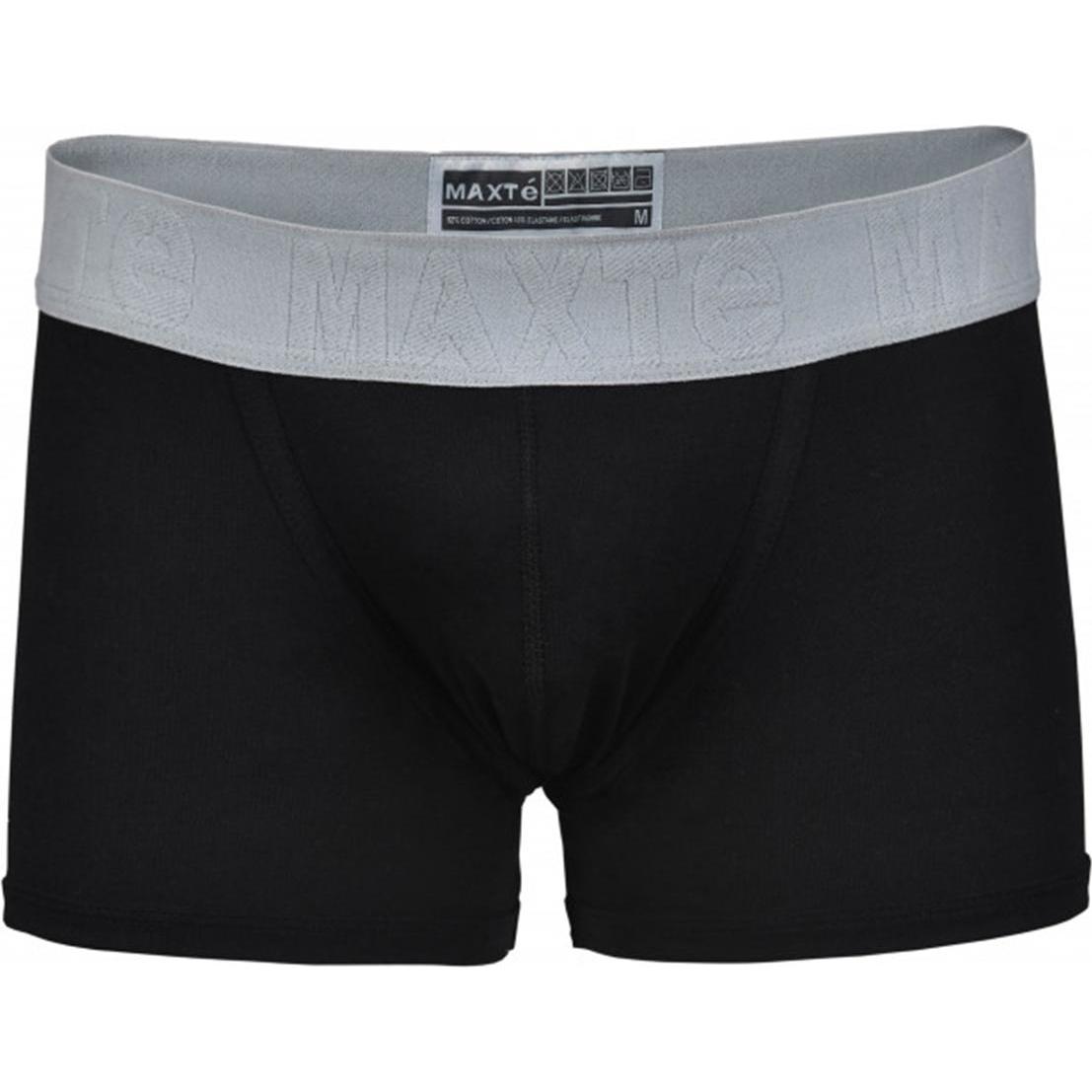 Thumbnail - Maxte, Herren, Unterhosen, COTTON MAX Boxershorts Men 5er Pack, Schwarz, (XL, 5er Pack)