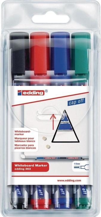 Produktbild Edding 363 Whiteboard-Marker (4 x)