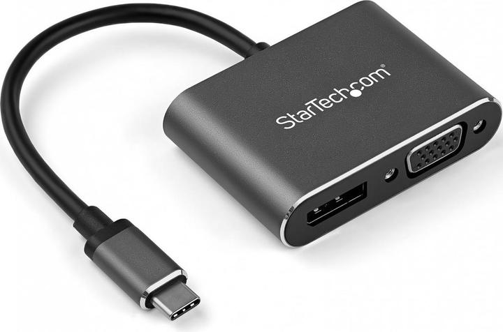Actual product image StarTech USB-C Multiport Adapter - DisplayPort or VGA (USB-C, 6.20 cm)