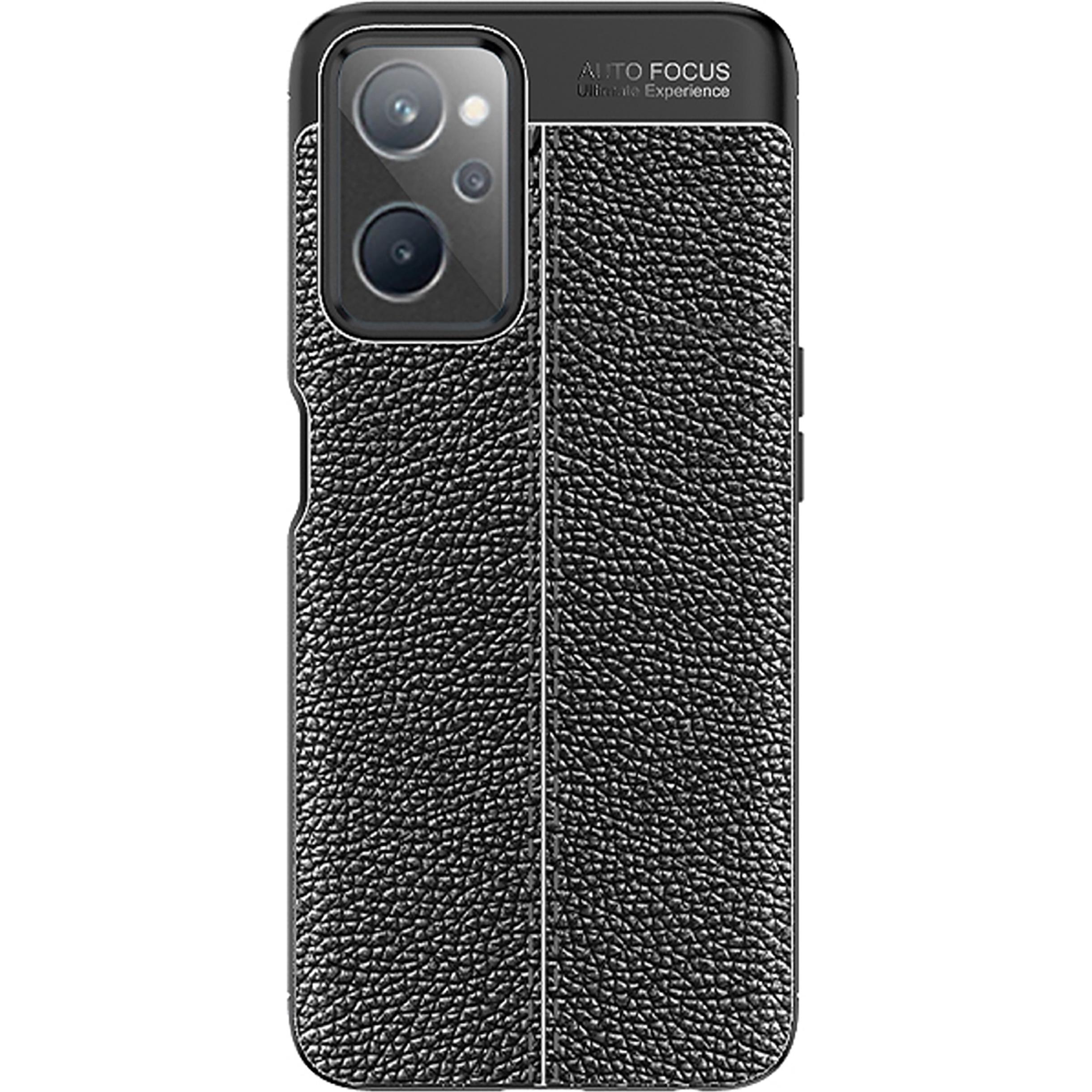 Cazy Hülle Kompatibel mit Realme 9i - Schützhulle Design Back Cover TPU - (Realme 9i), Smartphone Hülle, Schwarz