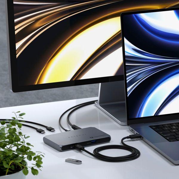 Actual product image Satechi Thunderbolt 4 Slim Hub (USB-C, 5 Ports)