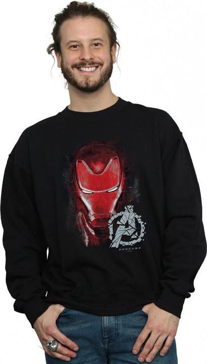 Image du produit Mens Avengers Endgame Iron Man Brushed Cotton Sweatshirt (3XL)