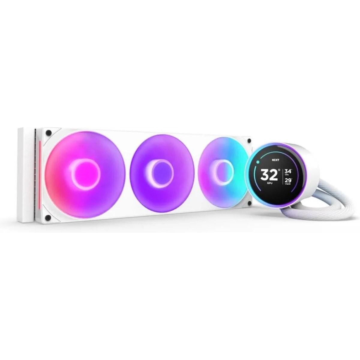 NZXT Raffreddatore a Liquido Kraken Elite RGB (RL-KR36E-W2)