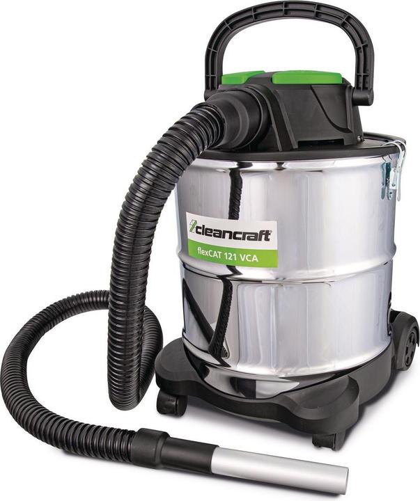 Cleancraft Ash hoover flexCAT 121 VCA Easily collects cold ash, sand and coarse dirt (Ash vacuum cleaner)