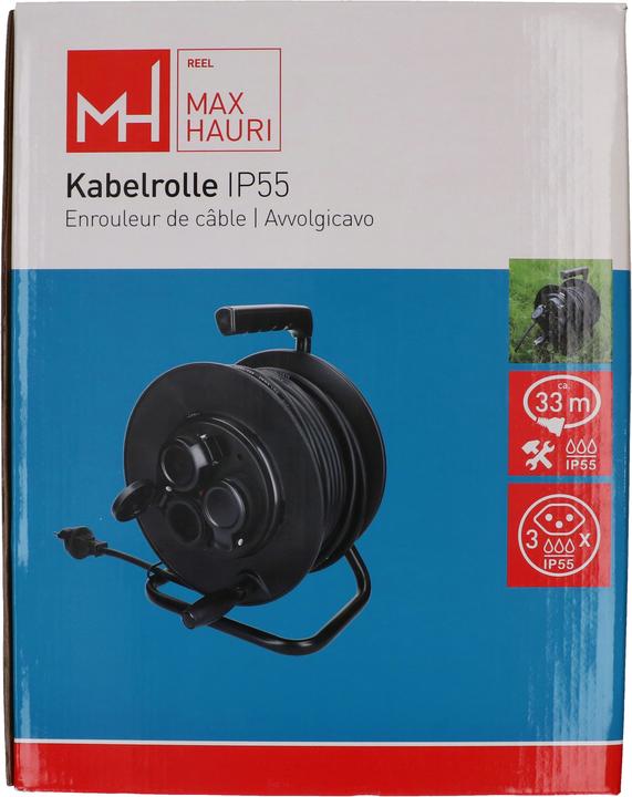 Produktbild Max Hauri REEL 3x Typ 13, IP55 (33 m, 1.50 mm²)