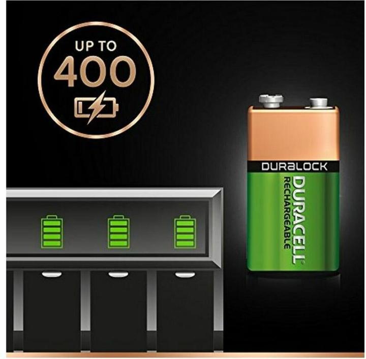 Produktbild Duracell Recharge Ultra (1 Stk., 9V Block, 170 mAh)