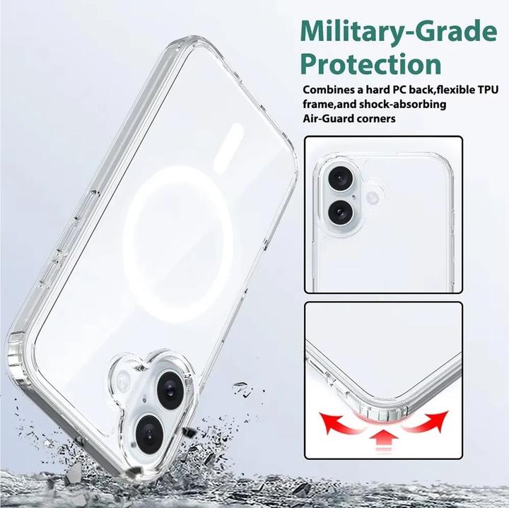 Produktbild PhoneLook Hülle Gummi transparent TPU Silikon (Apple iPhone 16)