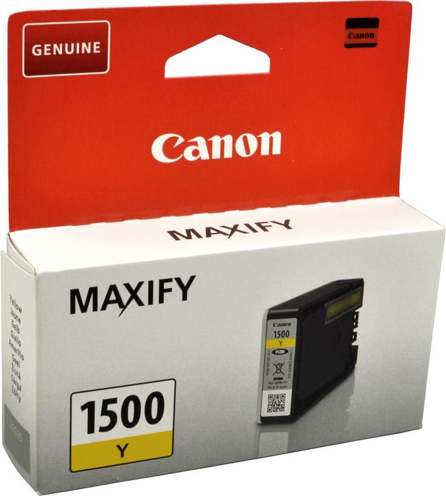 Actual product image Canon Pgi-1500 (Y)