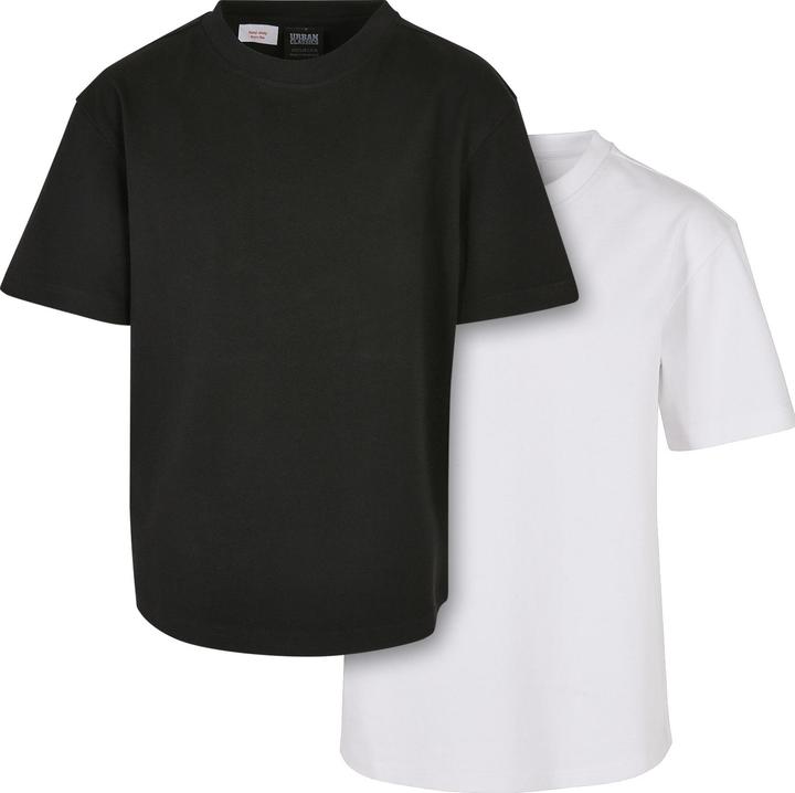 Produktbild Urban Classics Boys Heavy Oversized Tee 2-Pack - 19539 (134, 140)